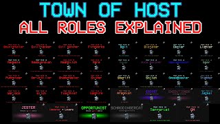 Among Us Town of Host  ALL ROLES EXPLAINED [upl. by Hudson]