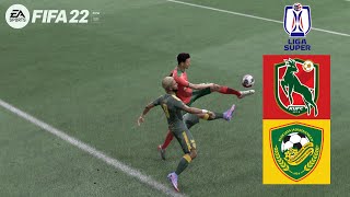 FIFA 22 LIGA SUPER MALAYSIA  Kelantan United vs Kedah Darul Aman Full Match Malaysia [upl. by Lederer]