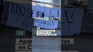 Aparecen mantas en CUCEA se prenden las alertas todoseiraalv 11octubre cucea udg zapopan [upl. by Hoeve]