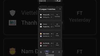 V League 1 Football Scores vleague [upl. by Weisman]