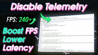 How to Disable Windows Telemetry in 2024 ADVANCED [upl. by Nnyliram151]