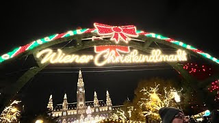 VIENNA CHRISTMAS MARKET 2024 [upl. by Nylemaj285]