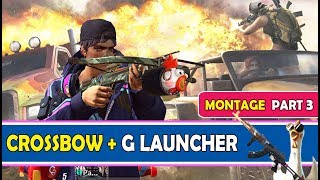 300meter Explosive Shot ROS Crossbow G Launcher Montage 3 [upl. by Jilly]