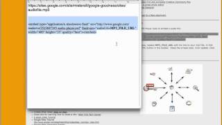 Embedding an Audio Player in Google Sites [upl. by Celine199]