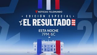 El resultado de las elecciones presidenciales  Noticias Telemundo [upl. by Navad]