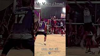 💀❤Mr Maaz Ahmad 💯💪trending ballsports volley sports volleyall teamsports volleyballsource [upl. by Tisbe]