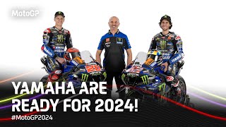 Monster Energy Yamaha  2024 MotoGP Teams Presentations Live Show [upl. by Rowena]