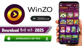 Winzo App Download कैसे करे  2025  How to Download Winzo App  Winzo App Download [upl. by Rettig]