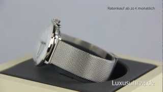 Junghans Max Bill Chronoscope 027400344 Luxusuhr24 Ratenkauf ab 20 EuroMonat [upl. by Emory]