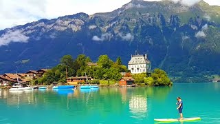 Interlaken Switzerland  Town between two Lakes [upl. by Whiney]