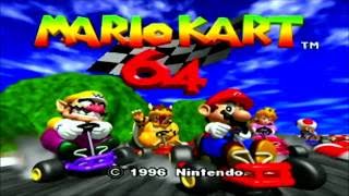 Mario Kart 64 Title Theme Animatic 1996 Nintendo [upl. by Kinsman]