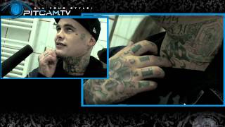 Louie Knuxx  Behind The Ink Tattoo Talk in the Bathroom  PitCamTV [upl. by Dolley]