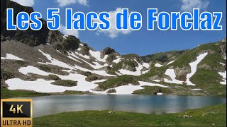 4K 👍 Les 5 lacs de Forclaz BourgSaintMaurice [upl. by Carter655]