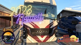 Touring the Ultimate Luxury RV 2023 Newell Custom Coach [upl. by Kraft]