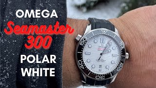 Omega Seamaster 300 White Polar Dial [upl. by Dirgni478]