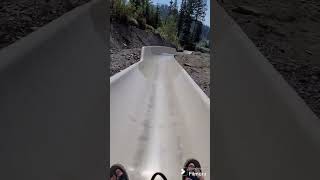 Alpine Slides at Whitefish Ski Resort Montana [upl. by Arick]