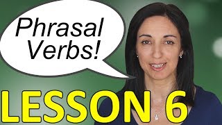 Phrasal Verbs in Daily English Conversations 6  English Vocabulary Lesson [upl. by Nolly]