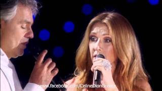 Celine Dion amp Andrea Bocelli  The Prayer Live  Central Park NY 2011 HD [upl. by Anahsit703]