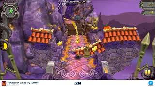 Playing TEMPLE RUN II SPOOKY SUMMIT on Poki19102024 [upl. by Celinka]