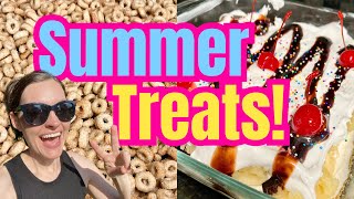 SUMMER TREATS  KID FRIENDLY SNACK amp DESSERT [upl. by Kajdan]