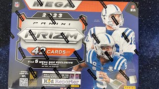 Prizm NFL Mega Box battle with dagrcards3075 [upl. by Enytsuj]