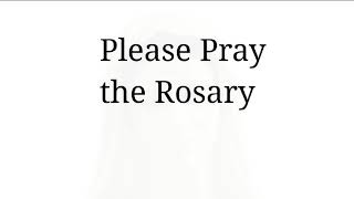 Please Pray the Rosary by Rosell Conrad Sobremonte [upl. by Daveda16]