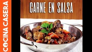 Carne en Salsa o Guiso de Carne [upl. by Yelnik116]