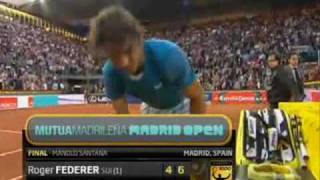 Nadal vs Federer Final Madrid masters 2010 [upl. by Honan160]