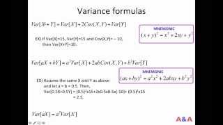 Variance formula [upl. by Ennayd957]