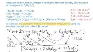 Challenging Hesss Law question [upl. by Angelico760]