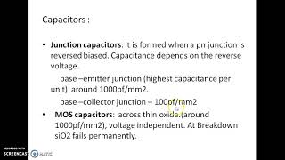 Integrated capacitors [upl. by Edison234]