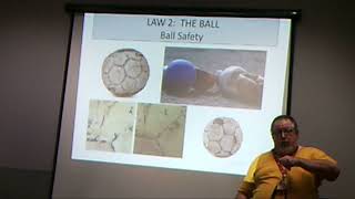 Outdoor Class Laws of the Game Law 2  The Ball [upl. by Sidhu]