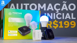 Ótimo Kit para INICIAR suas AUTOMAÇÕES EM CASA Positivo Casa Inteligente Explicando Passo a Passo [upl. by Ahsieka]