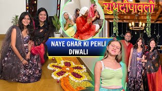 Our FIRST DIWALI in New House  Anantya ki Videshi Friend Kaun Hai  Diwali Vlog  CookWIthNisha [upl. by Zannini591]