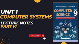 Computer Class 9th fbise New Book 2024  Chapter 1  Computer Systems  Short Lecture Notes  NBF [upl. by Artekal]