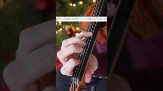 MARY DID YOU KNOW  Easy Beginner Violin Christmas Play Along [upl. by Aicsile]