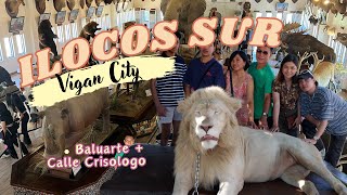 📍24 Hours in Vigan Ilocos Sur  Baluarte Zoo and Calle Crisologo  Budget Family Trip 2024 [upl. by Sedecrem]