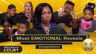 Paternity Courts Most EMOTIONAL Reveals Pt I  25Minute Compilation  Paternity Court [upl. by Blake]