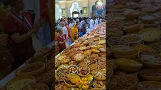 Jagannath chhappan bhog Darshan at Sri Sri Radha Giridhari Mumbai Mira road [upl. by Eimmit580]