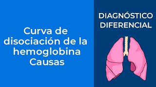 Diagnóstico Diferencial Curva de disociación de la hemoglobina Causas [upl. by Lenni]