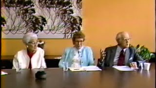 1987 Interview with Georgie Lee Abel Josephine Taylor and Berthold Lowenfeld [upl. by Ninnetta]