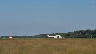 Royal Netherlands Air Force NH90 Helicopter landing  Kleine Brogel Spottersday  20 SEP 24 [upl. by Aicercal]