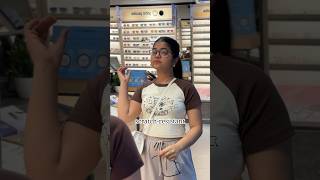 I got my new glasses ❤️✨  Tejasvi Rajput  ytshorts lenskart ad [upl. by Gonta]