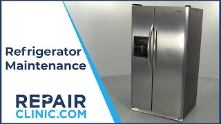 Refrigerator Maintenance Tips from Repair Clinic [upl. by Airot]