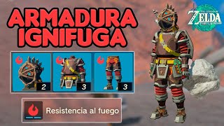 Guía Armadura Ignífuga ¿Gratis Resistencia al Fuego  Zelda TotK [upl. by Hellene]