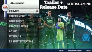 FIFA 14 MOD FC25 PPSSPP  FC25 PSPPPSSPP NEW TRANSFERTS SEASON 20242025  TRAILER  RELEASE DATE [upl. by Beghtol]