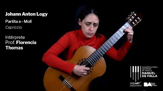 TUTORIAL  GUITARRA  Johann Anton Logy  Partita en La menor Capriccio [upl. by Ashjian]