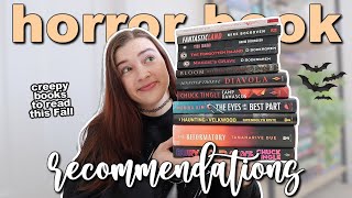 Horror Books You Need to Read This Fall 🍂🎃🕸️👻 Book Recommendations pt 6 [upl. by Morena537]