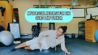 Myofascial Release For The Quadriceps IT Band and Hip Flexors [upl. by Gneh]