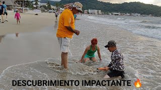 El Chino Encontró Un Tesoro Dentro de la Playa Fue Impresionante 😱 [upl. by Cookie738]